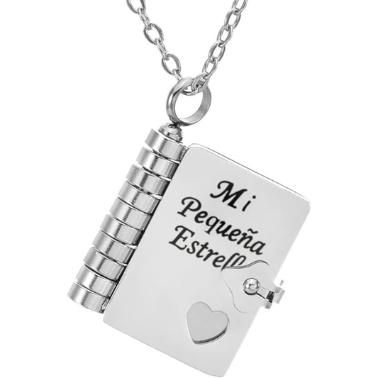 Collar Libro de Mensajes Personalizados para Seres Queridos